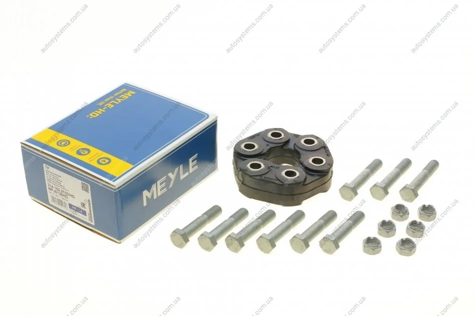 Муфта кардана еластична BMW 3 (E36/E46)/5 (E39) 90-05 (110mm) M40/M50/M52/M54/N46 MEYLE 314 152 2103/HD (фото 1)