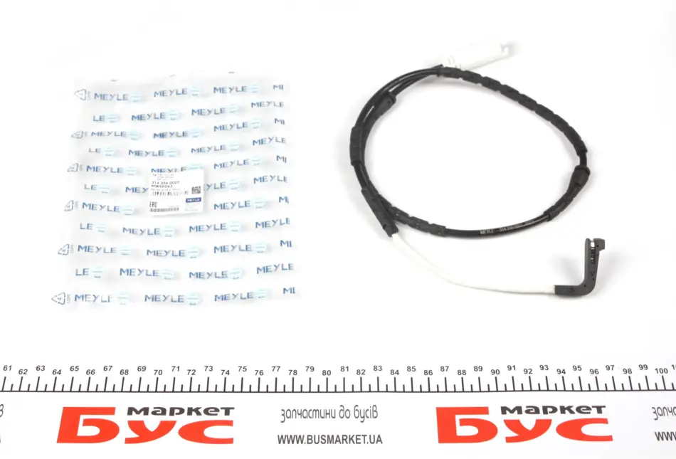 Датчик зносу гальмівних колодок (передніх) BMW 3 (E90) 05-11 MEYLE 314 356 0007 (фото 1)