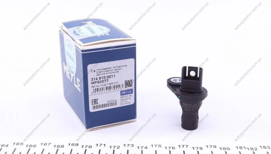 Датчик положення колінвалу BMW 3 (E90)/ 5 (E60/F10)/X5 (E70) 2.5/3.0i 06- MEYLE 314 810 0011 (фото 1)