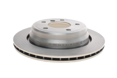 Диск гальмівний (задній) BMW 5 (E39) 95-03 (298x20) MEYLE 315 523 0058