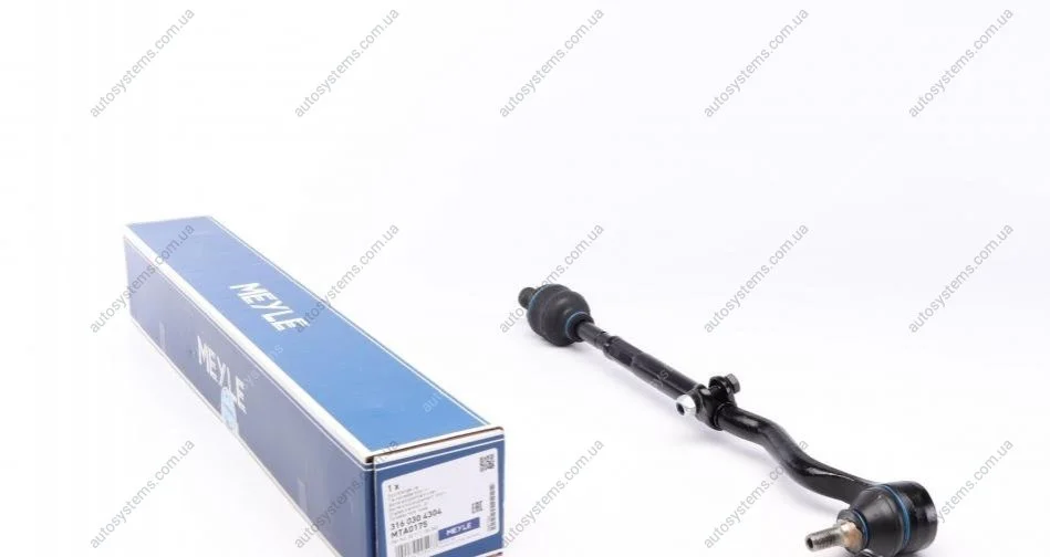Тяга рульова (з наконечником) (R) BMW 3 (E30) 82-91 MEYLE 316 030 4304 (фото 1)