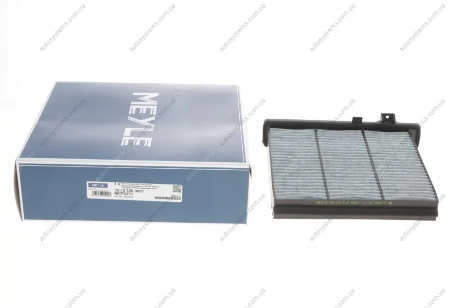 Фільтр салону Mitsubishi Pajero 91- (вугільний) MEYLE 32-12 320 0001 (фото 1)