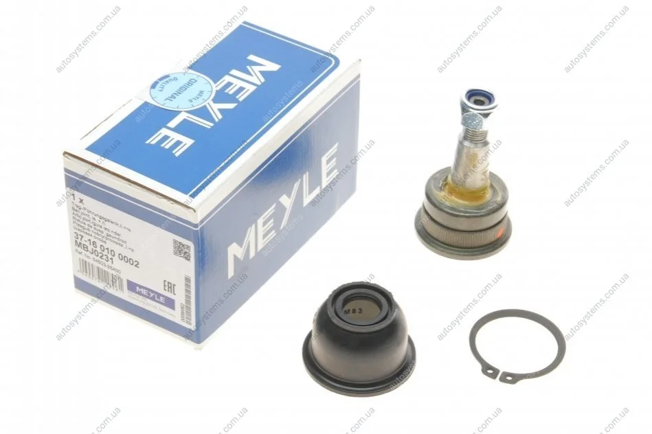 Опора кульова (передня) Hyundai Accent I/II 94-05/ Elantra 00-06/ Kia Cerato 04-/ Rio 11- MEYLE 37-16 010 0002 (фото 1)