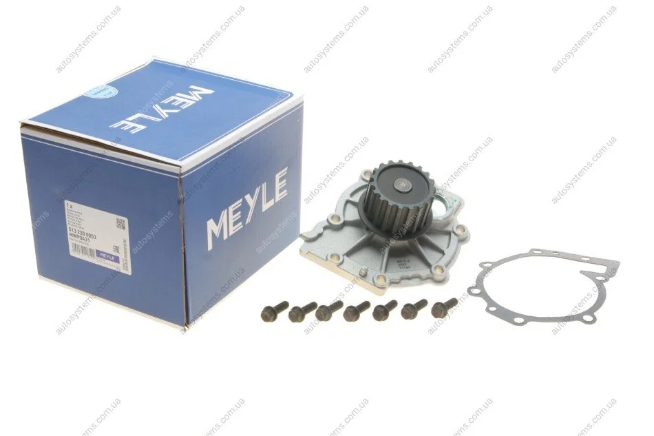 Помпа води Volvo C30/C70/S40/S60/S80/V40/V50/V60/V70/XC60/XC70/XC90 2.0/2.4/2.4D/3.0 T6 D3/D4/D5 01- MEYLE 513 220 0003 (фото 1)