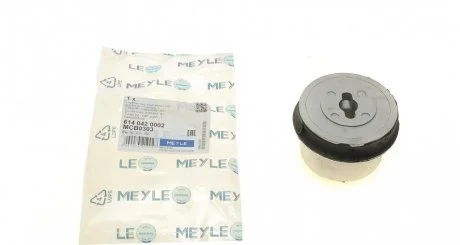 Сайлентблок заднего рычага MEYLE 614 042 0002