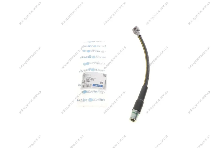 Шланг гальмівний (передній) Opel Ascona C/Astra F/Calibra A/Kadett E/Vectra A 81-05 (340mm) MEYLE 614 562 0003 (фото 1)