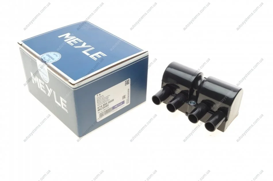 Котушка запалювання Daewoo Lanos/Nubira/Leganza 1.4-2.0i 97- MEYLE 614 885 0008 (фото 1)