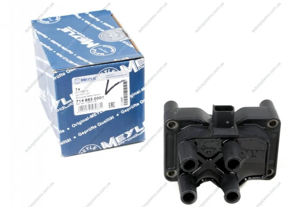 Котушка запалювання Ford C-max/Fiesta/Focus/Mondeo 1.6-2.0 00- MEYLE 714 885 0001 (фото 1)