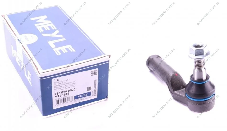 Наконечник тяги рульової (L) Ford Mondeo IV 1.6-2.5 07- (L=112mm) MEYLE 716 020 0020 (фото 1)