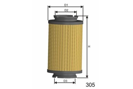 Топливный фильтр MISFAT F107