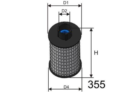 Топливный фильтр MISFAT F116