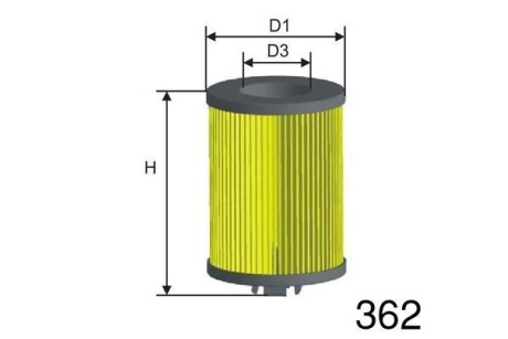 Масляный фильтр MISFAT L137