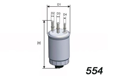 Топливный фильтр MISFAT M528