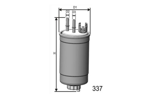 Топливный фильтр MISFAT M572