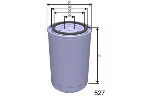 Масляный фильтр MISFAT Z469