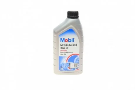 Масло трансмиссионное Mobil Mobilube GX 80W-90, 1л. MOBIL 142116