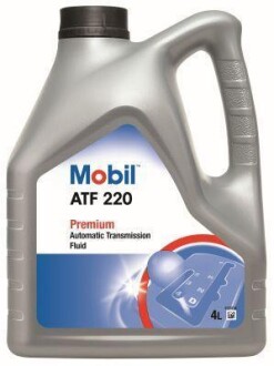 Трансмиссионное масло ATF 220, 4л MOBIL 142837