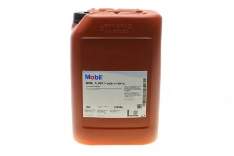 Масла моторные Super 3000 X1 5W-40, 20л. MOBIL 150011