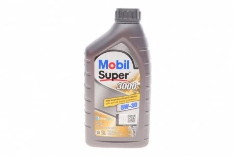 Масла моторные Mobil Super 3000 XE 5W-30, 1л. MOBIL 151456