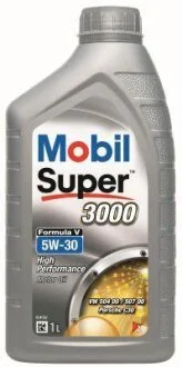Моторна олива SUPER 3000 FORMULA V 5W-30, 1л MOBIL 152356