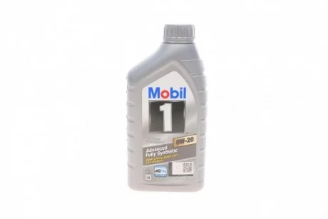 Масло моторное 1 0W-20, 1л. MOBIL 152560