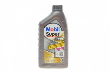 Масла моторные Super 3000 X1 F-FE 5W-30, 1л. MOBIL 152565
