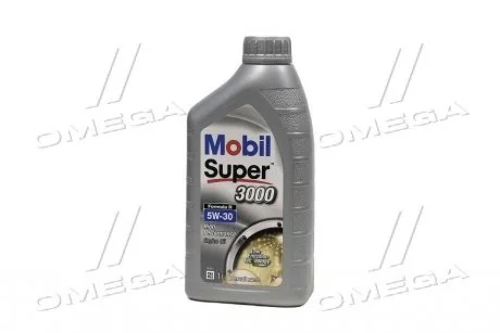 Масло моторноеSuper 3000 Formula R 5W-30 1L MOBIL 154125