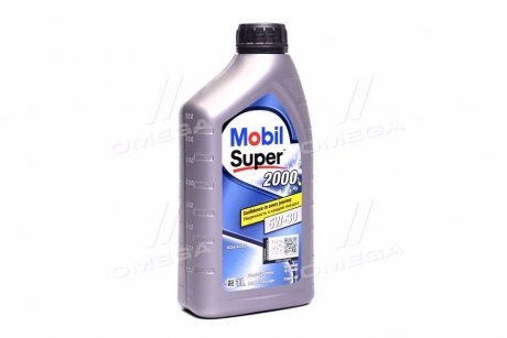 Масла моторные Super 2000 X1 5W-30, 1л. MOBIL 155184