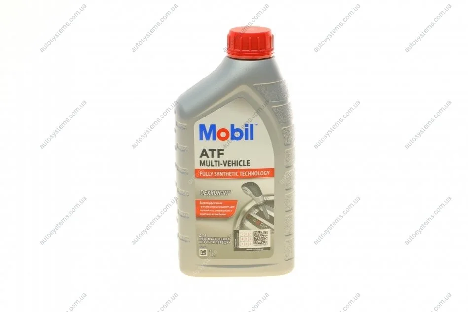 Масло трансмиссионное ATF Mobil ATF Multi-Vehicle, 1л. MOBIL 156095 (фото 1)