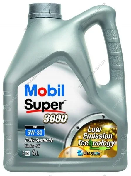 Масло для двигателя MOBIL M-SUP 3000 XE 5W30 4L (фото 1)