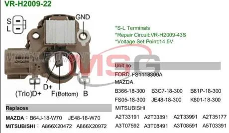 Регулятор напруги IM830 MOBILETRON VRH200922