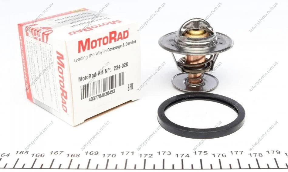 Термостат Opel Omega A/Record E 2.0-3.0/Ford Sierra 2.8 -98 MOTORAD 234-92K (фото 1)