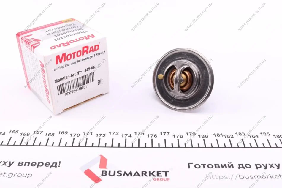 Термостат Kia Ceed 1.4MPI 13-/Chrysler 300C 2.7 04-10 (88°C) MOTORAD 449-88 (фото 1)