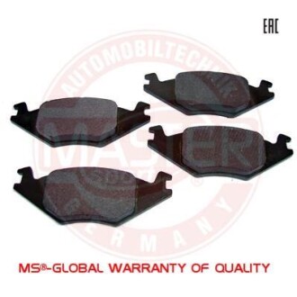 Тормозные колодки дисковые, комплект MSG 13-0460-7030-2N-SET-MS
