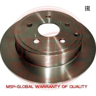 Тормозной диск задний невентилируемый MSG 24011003201PCSMS