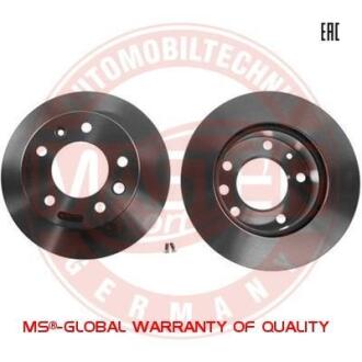 Тормозной диск задний невентилируемый MSG 24011003391PCSMS