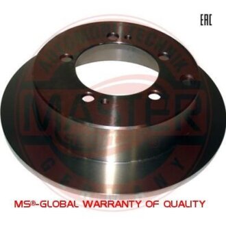 Тормозной диск задний невентилируемый MSG 24011007041PCSMS