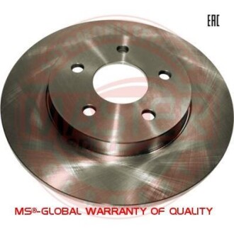 Тормозной диск задний невентилируемый MSG 24011201541PCSMS