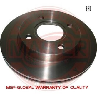 Тормозной диск передний вентилируемый MSG 24012001471PCSMS