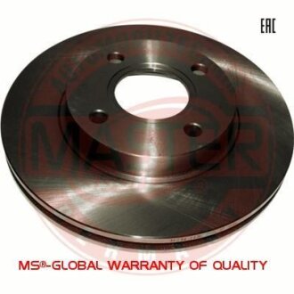 Тормозной диск передний вентилируемый MSG 24012401201PCSMS