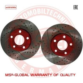 Тормозной диск передний вентилируемый MSG 24012501151SE-SET-MS