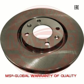 Тормозной диск передний вентилируемый MSG 24012601201PCSMS