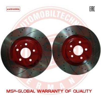 Тормозной диск передний вентилируемый MSG 24012901021SE-SET-MS