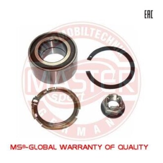 Подшипник передней ступицы колеса, комплект MSG 3638-SET-MS