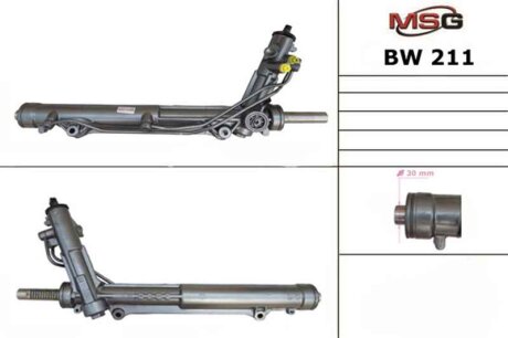 Рулевая рейка с ГУР MSG BW211