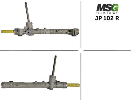 Рулевая рейка без ГУР восстановленная MSG JP102R