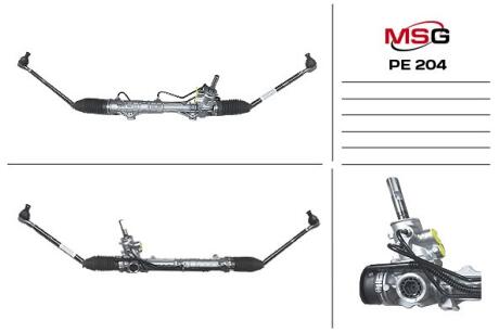 Рулевая рейка с ГУР MSG PE204