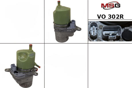 Насос гидроусилителя руля восстановленный MSG VO302R