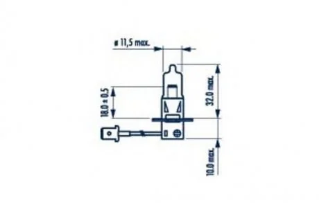 Лампа NARVA 48700
