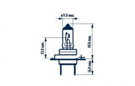 Лампа NARVA 48728